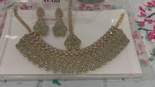 Load and play video in Gallery viewer, Aqua Bridal Jewellery Set
