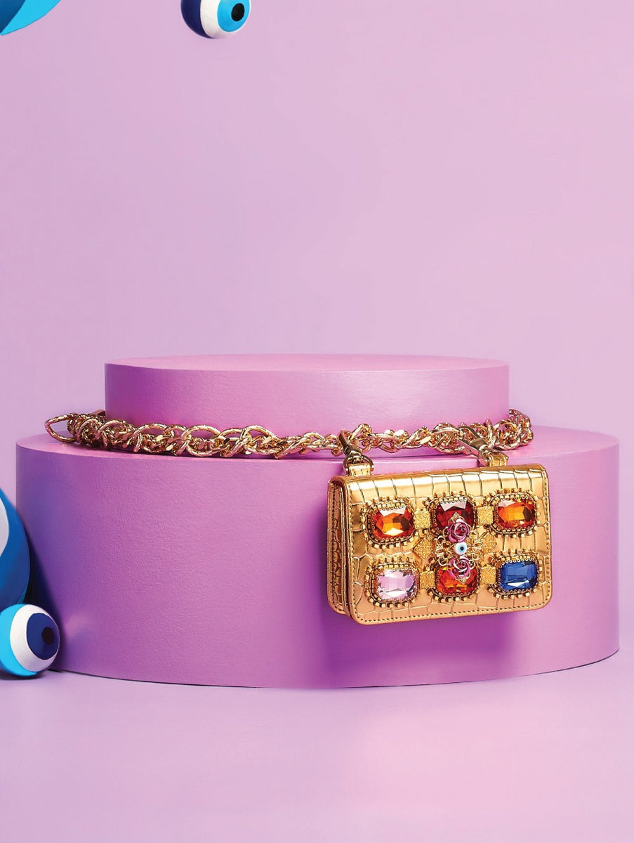 PDP Bag Gold Gems Circular Threads